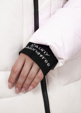 Молочна зимня куртка куртка-пальто Peercat