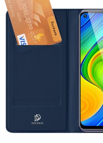 Чохол-книжка з кишенею для візиток для Xiaomi Mi 10T / Mi 10T Pro Синій (is_00000039263_4) Dux Ducis (237829197)