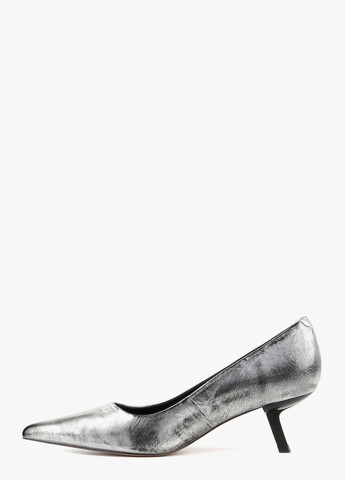 Le'BERDES Туфлі туфлі-човники срібний з натуральна шкіра, україна — демісезон (307526359)