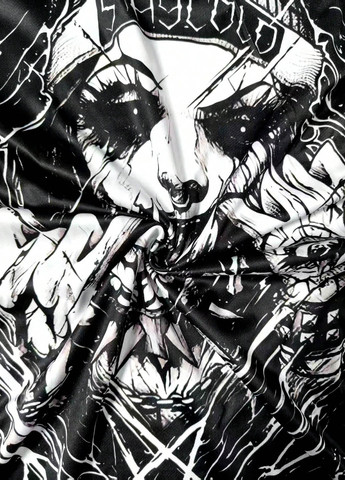 Черная футболка SHEIN