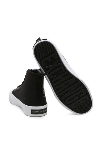 Черные кеды Armani Exchange