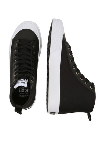 Черные кеды Armani Exchange