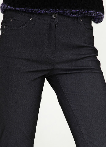 Темно-серые кэжуал демисезонные зауженные брюки Brandtex Collection