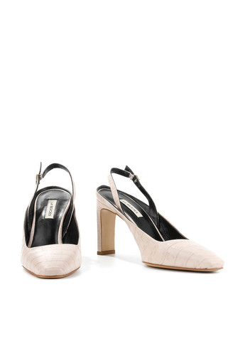 Le'BERDES Туфлі слінгбекі бежевий з натуральна шкіра, україна — літо (294097530)