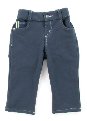 Синие кэжуал демисезонные брюки прямые Wojcik
