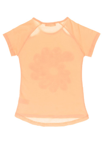 Персикова літня футболка з коротким рукавом Cichlid