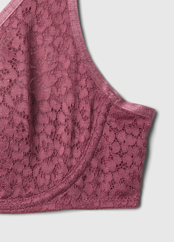 Темно-розовый демисезонный комплект (бюстгальтер, трусики) Gap