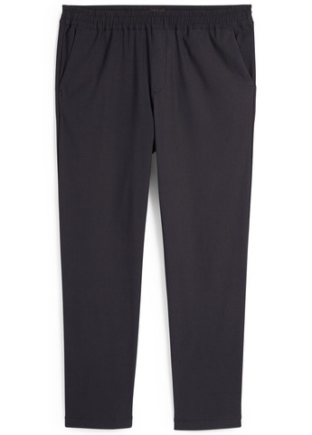 Темно-синие кэжуал демисезонные зауженные брюки C&A