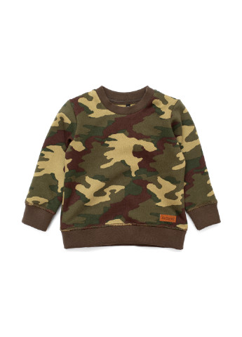 Оливковый (хаки) демисезонный комплект (свитшот, брюки) ArDoMi