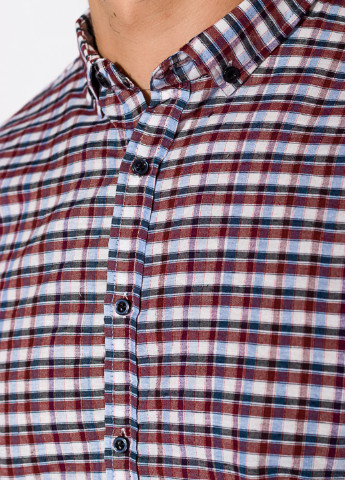 Цветная кэжуал рубашка в клетку Time of Style