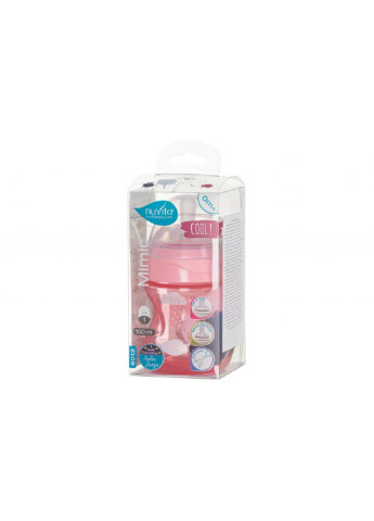 Бутылочка для кормления Mimic Cool 150 мл розовая Nuvita (252248234)