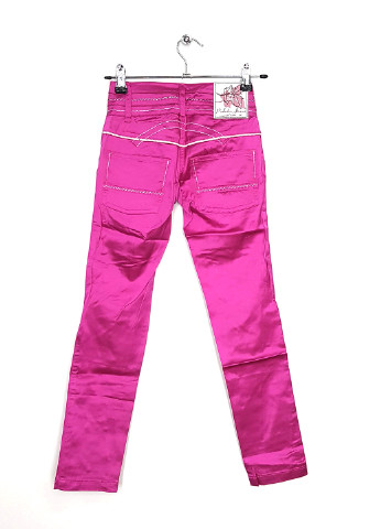 Розовые кэжуал демисезонные брюки Puledro