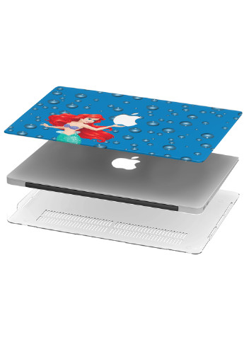 Чехол пластиковый для Apple MacBook Pro 13 A1278 Дисней Русалка Ариель (Disney Mermaid Ariel) (6347-2310) MobiPrint (218987523)