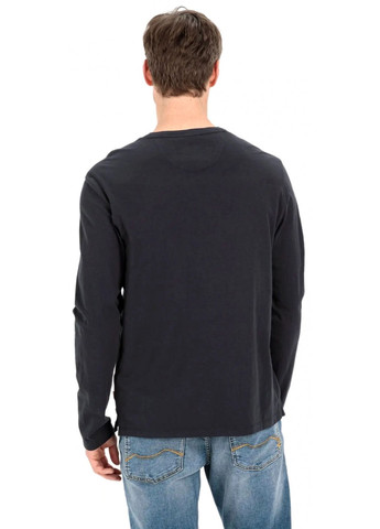 Темно-серый демисезонный спортивный, кэжуал лонгслив Camel Active однотонный