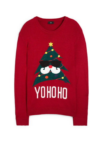 Красный демисезонный джемпер джемпер C&A