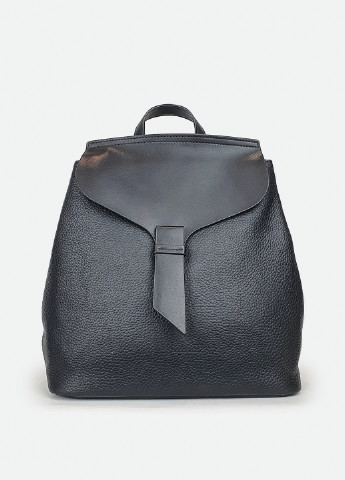 Кожаный женский рюкзак городской черный Fashion (232975908)