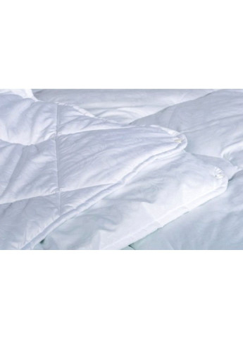 Одеяло "Зима - Лето" на кнопках закрытое однотонное холлофайбер (Микрофибра) Двуспальное Евро 200х220 54829 Moda (253611166)