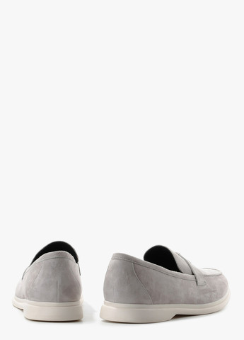 Le'BERDES Туфлі лофери сірий з натуральна замша, україна — демісезон (322088038)