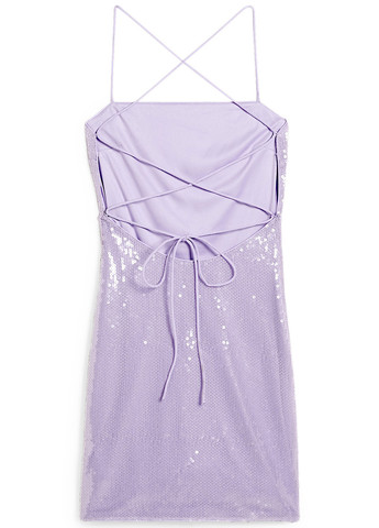 Бузкова кежуал сукня футляр, з відкритою спиною C&A однотонна