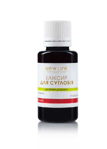 Растительный эликсир для суставов - противовоспалительное при артрите, остехондрозе и артрозе, 30 ml New LIFE (252741211)