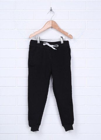 Черные кэжуал зимние со средней талией брюки Shik