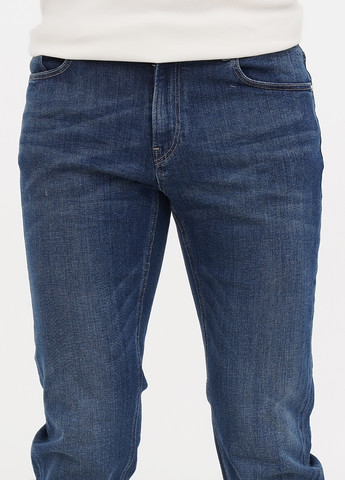 Синие демисезонные прямые джинсы Michael Kors