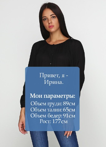 Чёрная блуза Only