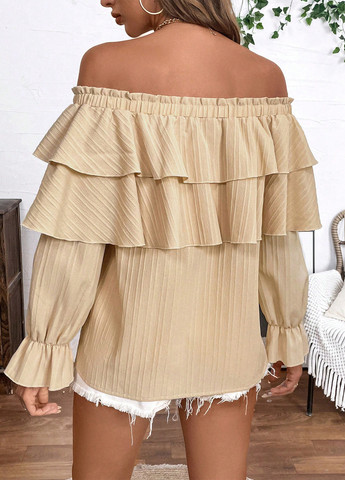 Кремова блуза SHEIN