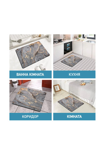 Суперпоглощающий коврик для ванной, 60х90 см Aquarius (322338834)