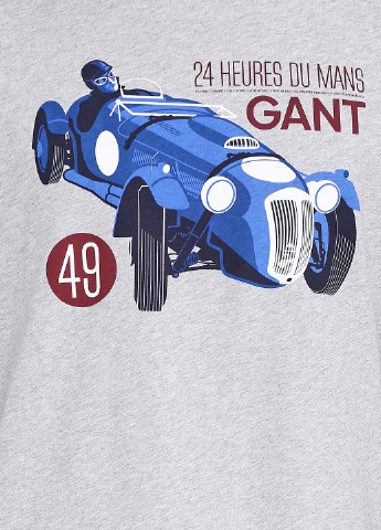 Сіра літня футболка Gant