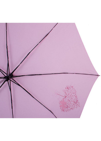 Рожева складна парасолька напівавтомат 100 см Airton (197766399)