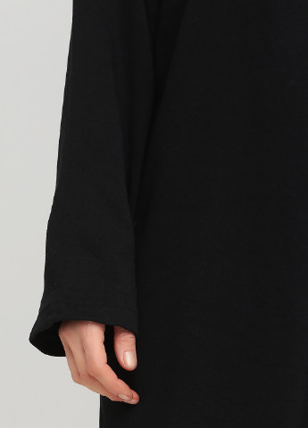 Чорна кежуал сукня сукня-світшот H&M однотонна
