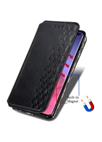 Шкіряний чохол книжка Cubic (PU) для Xiaomi Poco M3 Чорний (is_00000041848_6) Getman (250499344)