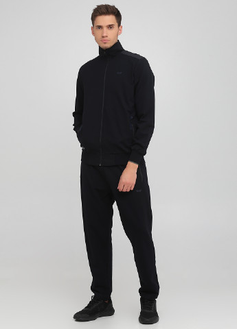 Черный демисезонный костюм (кофта, брюки) брючный DMR-X