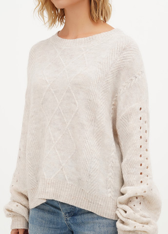 Світло-бежевий зимовий джемпер джемпер H&M