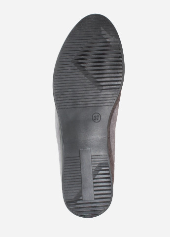 Зимние ботинки re2711-1-11 серый El passo из натуральной замши