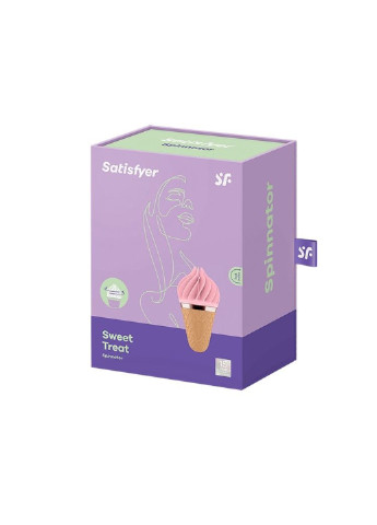 Мороженка спиннатор Lay-On - Sweet Treat Pink/Brown Satisfyer (256537595)