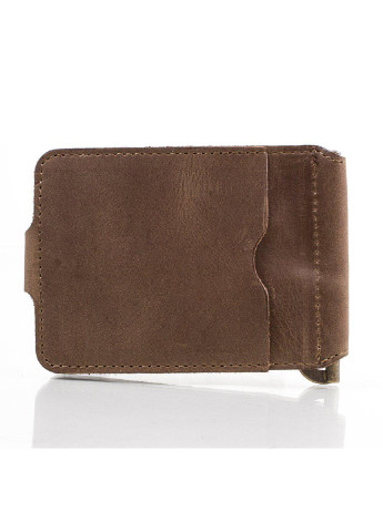 Мужской кожаный зажим для купюр 10,5х7,5х0,5 см DNK Leather (195771512)