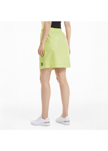 Спідниця Classics Woven Skirt Puma однотонна біла спортивна поліестер