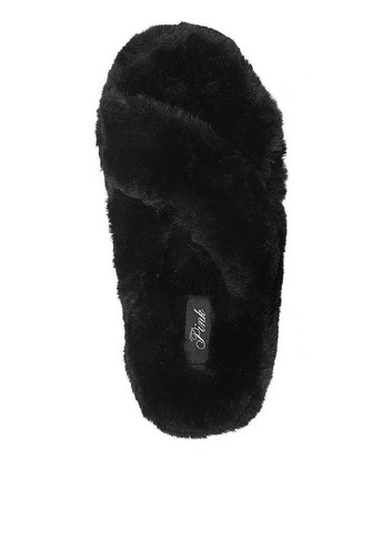 Черные тапочки Victoria's Secret