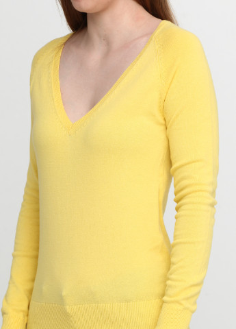 Желтый демисезонный пуловер пуловер Zara