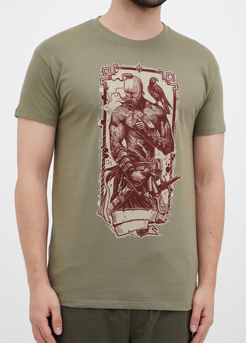 Хакі (оливкова) футболка Sol's