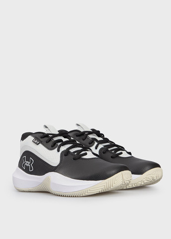 Черно-белые всесезонные кроссовки Under Armour