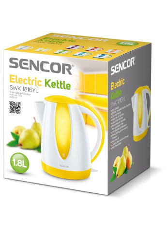 Електрочайник SWK 1816 YL (SWK1816YL) Sencor (252632187)
