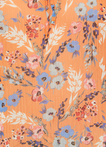 Персиковая летняя блуза KOTON