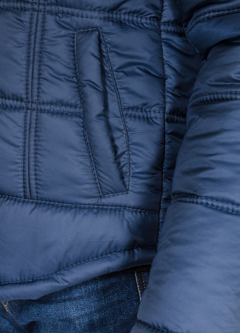Темно-синяя демисезонная куртка F'91