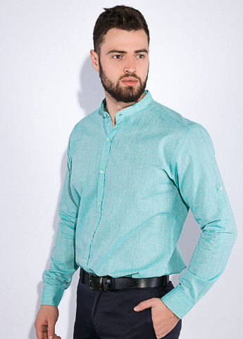 Мятная кэжуал рубашка Time of Style