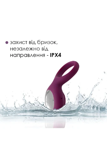 Кільце ерекційне Tyler Violet Svakom (252607240)