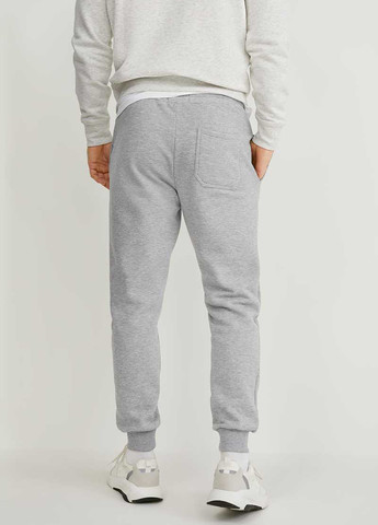 Светло-серые спортивные демисезонные джоггеры брюки C&A