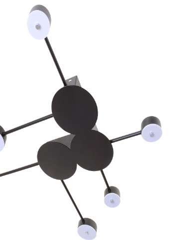 Світлодіодне бра BL-733W/6 LED 18W WW BK Brille (247373795)